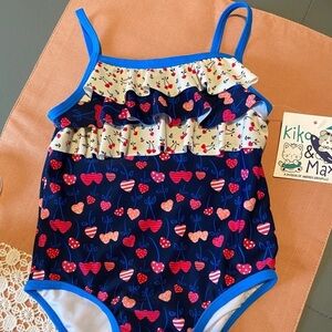 Beautiful kids one piece swimwear
